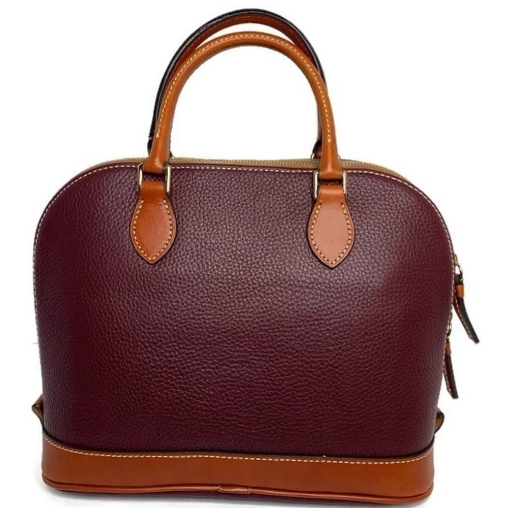 Dooney & Bourke Bordeaux Burgundy ZIP Zip Satchel